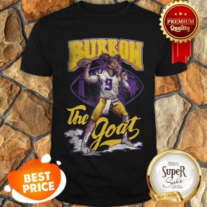 Nice LSU Tigers Joe Burrow The Goat Shirt