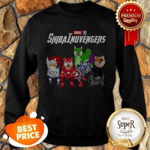 Nice Marvel Shiba Inu Avengers Endgame Sweatshirt