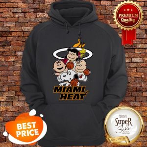 Nice Peanut Characters Mashup Miami Heat Hoodie