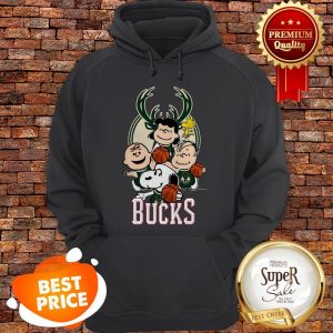 Nice Peanut Characters Mashup Milwaukee Bucks Hoodie