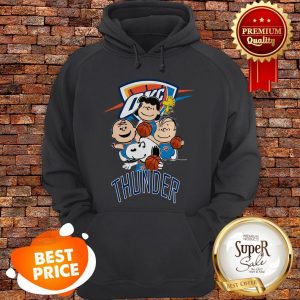Nice Peanut Characters Mashup Oklahoma City Thunder Hoodie