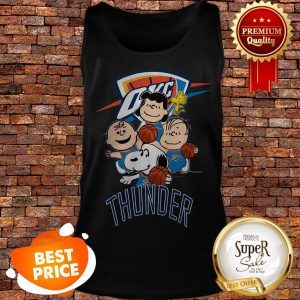 Nice Peanut Characters Mashup Oklahoma City Thunder Tank Top