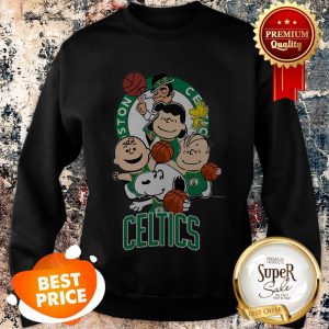 Nice The Peanut Boston Celtics Sweatshirt