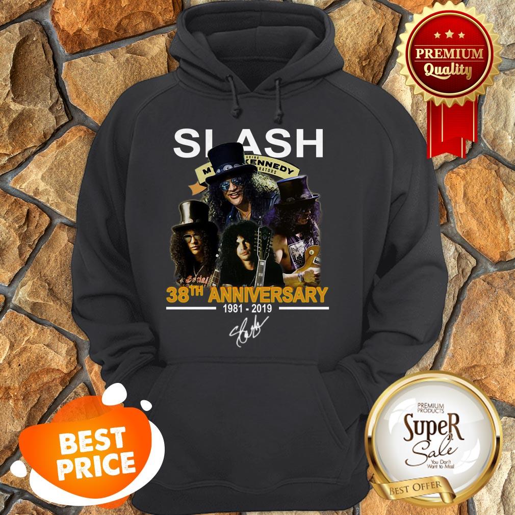 Slash 38th Anniversary 1981 2019 Signature Myles Kennedy Hoodie Slash 38th Anniversary 1981 2019 Signature Myles Kennedy Hoodie