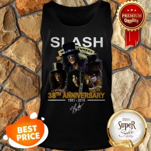 Slash 38th Anniversary 1981 2019 Signature Myles Kennedy Tank Top