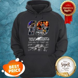 Thank You For The Memories 19 Years Of Fast And Furious Signatures Hoodie