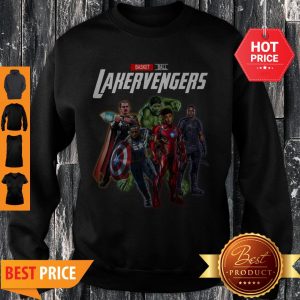Cute Marvel Avengers Basketball Lakervengers Sweatshirt