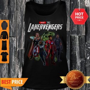 Cute Marvel Avengers Basketball Lakervengers Tank Top