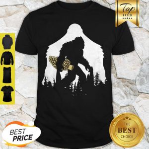 Good Bigfoot With Morel Mushroom Sasquatch Shirt