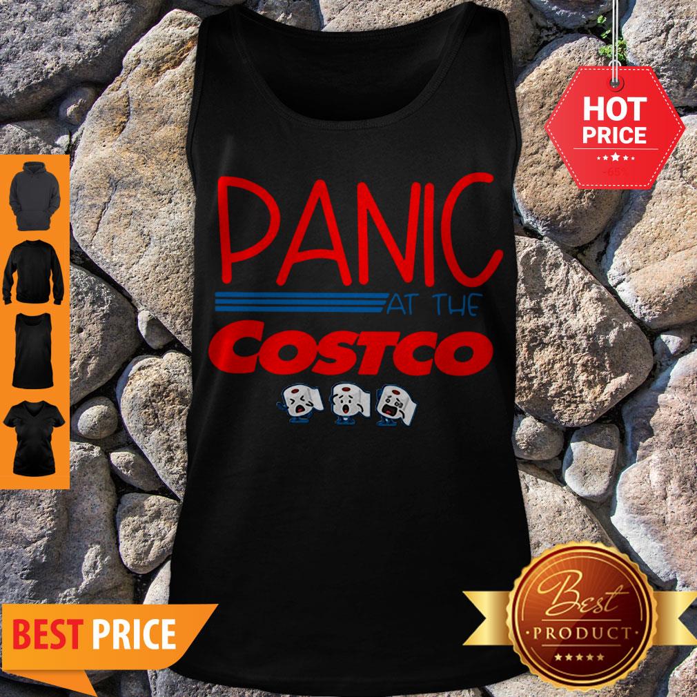 Good Panic At The Costco Toilet Paper Tank Top Good Panic At The Costco Toilet Paper Tank Top