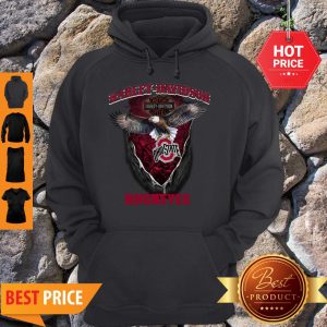 Modern Eagle Harley Davidson Ohio State Buckeyes Hoodie