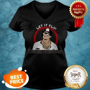 Pretty Let It Fly Derek Dietrich Cincinnati Reds V-neck