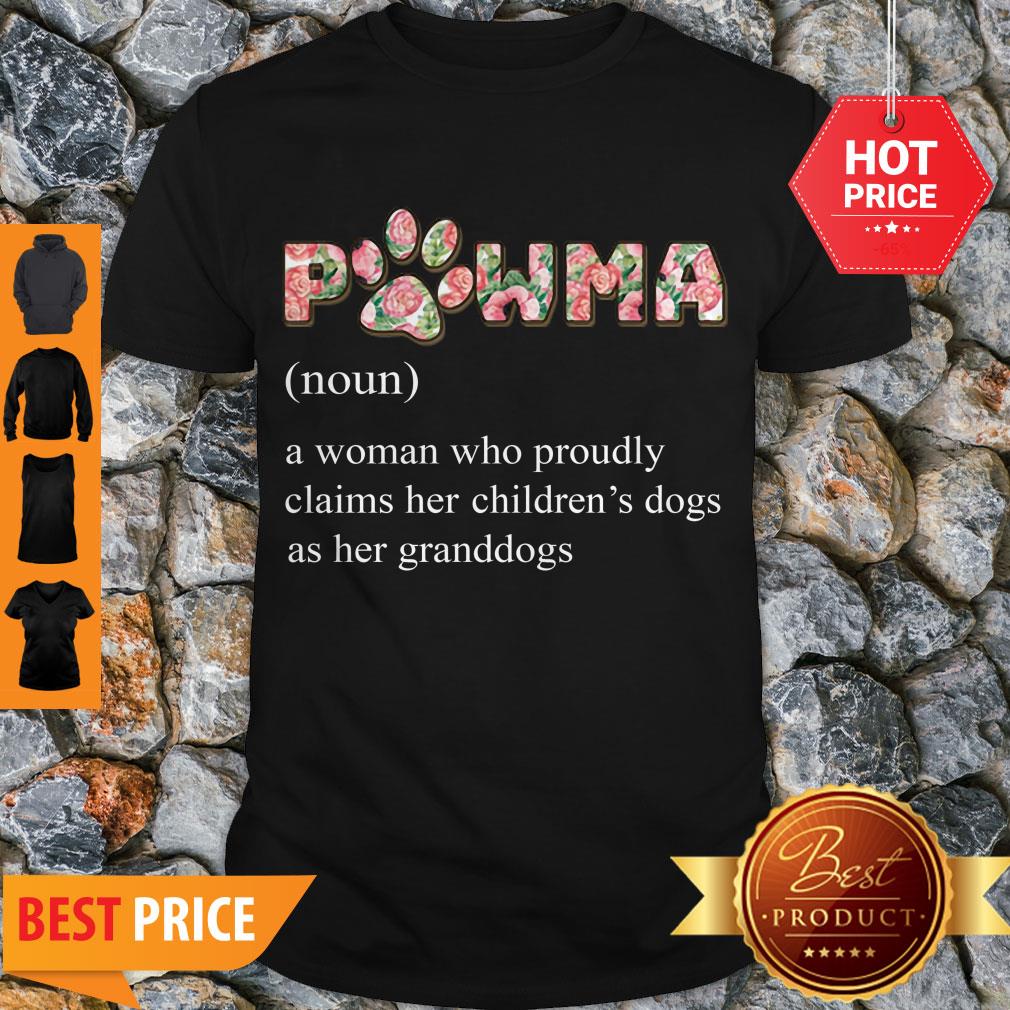 Pretty Pawma Definition Mama Grandma Aunt Dog Lovers Floral Cute Shirt Pretty Pawma Definition Mama Grandma Aunt Dog Lovers Floral Cute Shirt