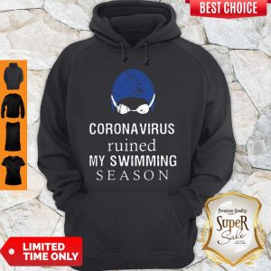 Top Coronavirus Ruined My Swimming Season Hoodie