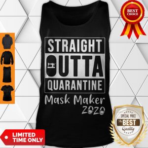 Hot OFFICIAL STRAIGHT OUTTA QUARANTINE MASK MAKER 2020 Tank Top