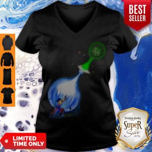 Top Son Goku Kamehameha Fight Covid-19 V-neck