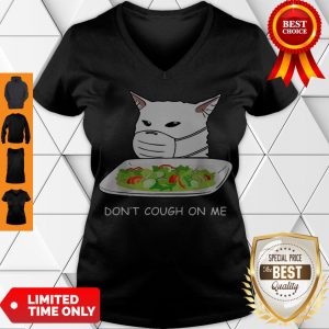 Cute Dont Cough On Me Cat Meme 2020 V-neck