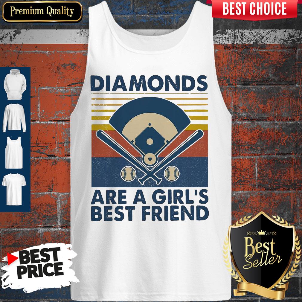 Baseball Diamonds Are A Girl’s Best Friend Vintage Tank Top Baseball Diamonds Are A Girl’s Best Friend Vintage Tank Top