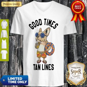 Beautiful Good Times Tan Lines V-neck