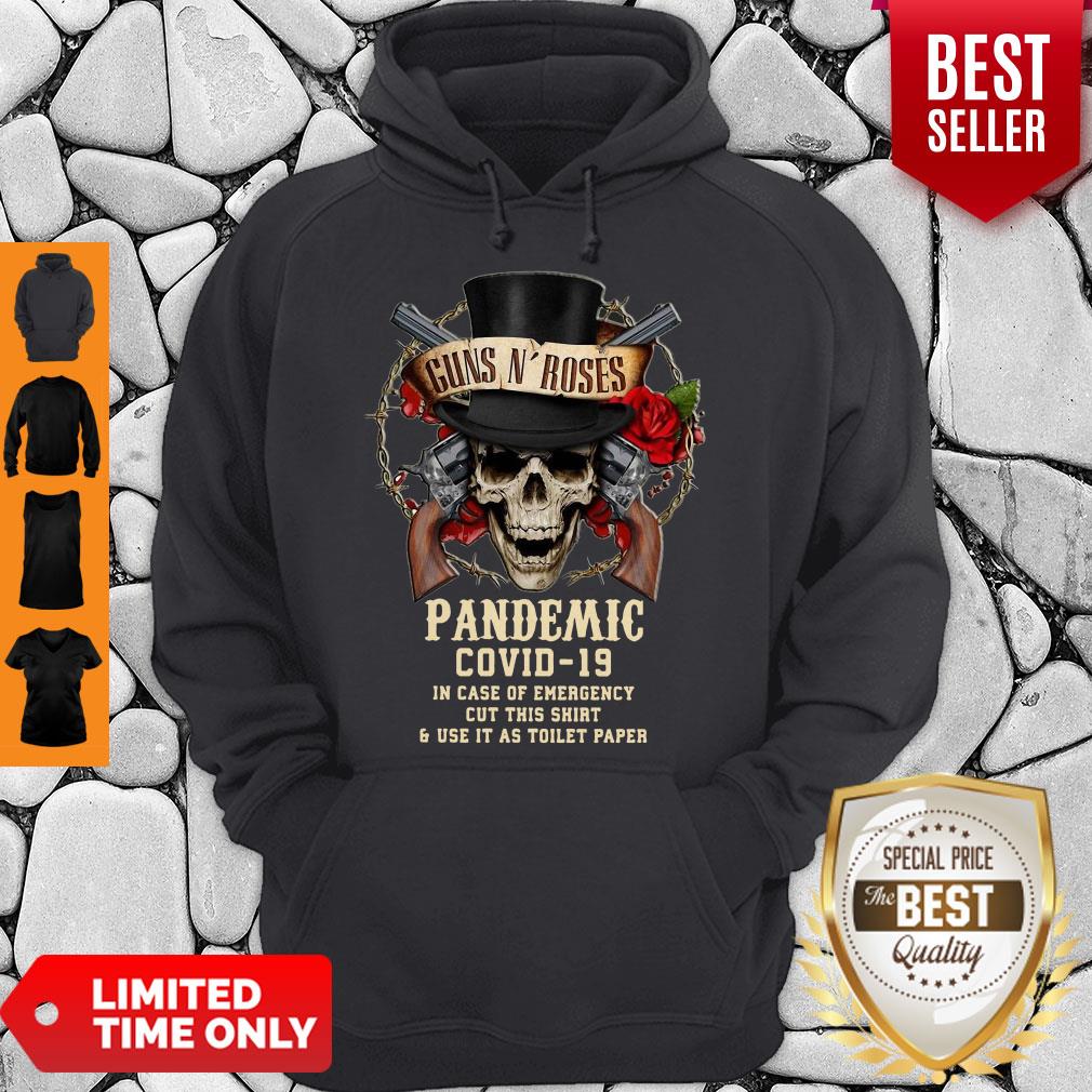 Beautiful Guns N’ Roses Pandemic Covid 19 In Case Of Emergency Cut This Skull Hoodie Beautiful Guns N’ Roses Pandemic Covid 19 In Case Of Emergency Cut This Skull Hoodie