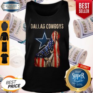 Dallas Cowboys American Flag Independence Day Tank Top