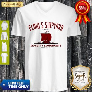 Floki’s Shipyard Kattegat Quality Longboats V-neck