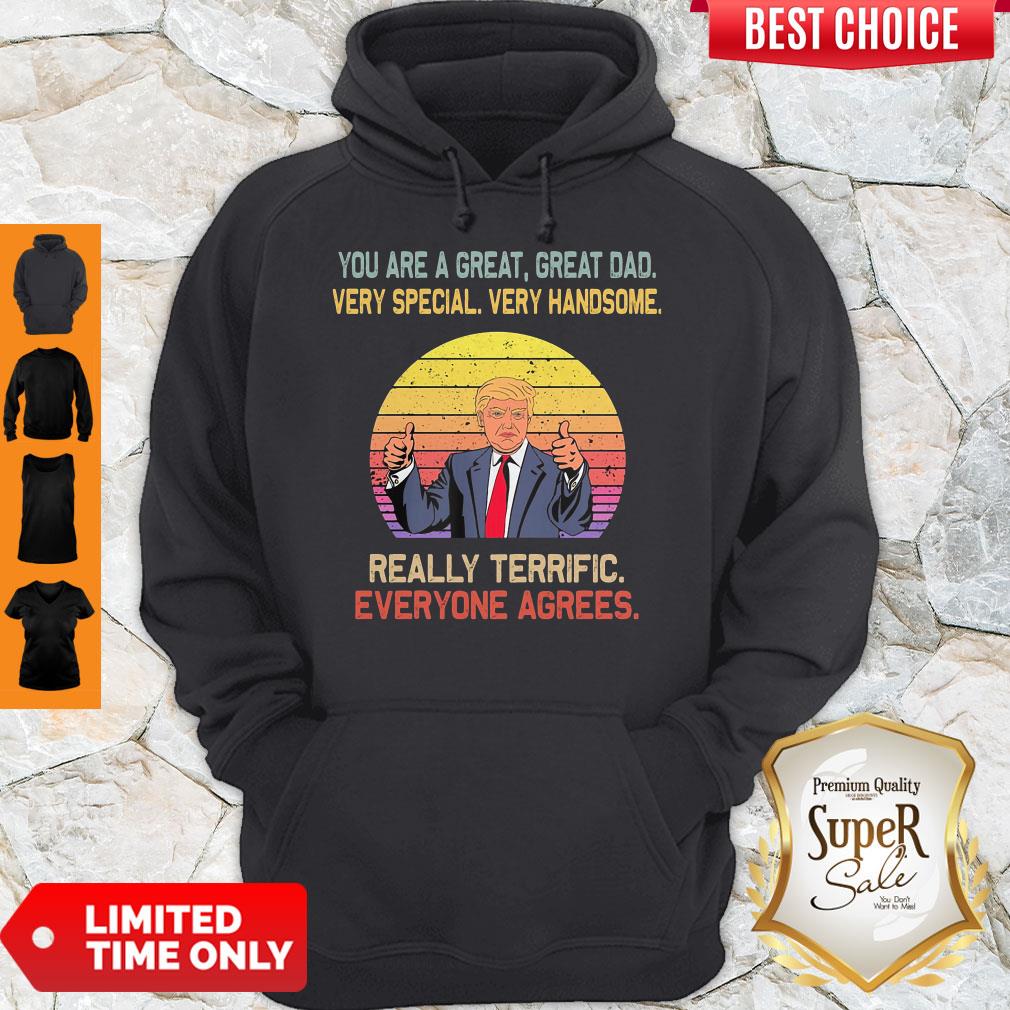 You Are A Great Great Dad Very Special Very Handsome Trump Vintage Hoodie You Are A Great Great Dad Very Special Very Handsome Trump Vintage Hoodie