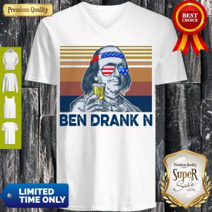 Hot Ben Drankin V-neck