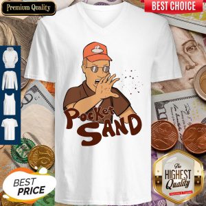 King Of The Hill Dale Gribble Pocket Sand V-neck