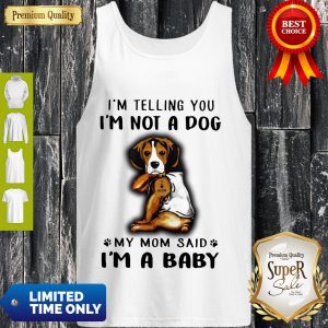 Official Beagle Vr2 I’m Telling You I’m Not A Dog Tank Top