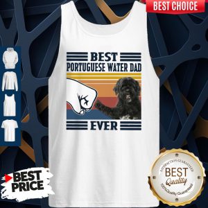Official Best Portuguese Water Dad Ever Vintage Tank Top