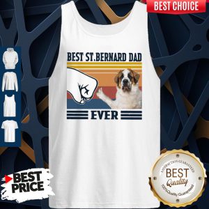 Official Best St.Bernard Dad Ever Vintage Tank Top