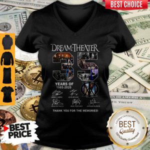 Official Dream Theater 35 Year Of 1985-2020 V-neck