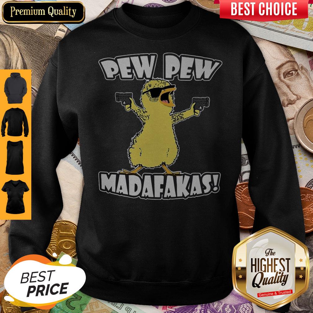 Pew Pew Madafakas Crazy Chick Sweatshirt Pew Pew Madafakas Crazy Chick Sweatshirt