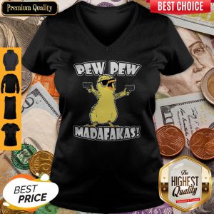 Pew Pew Madafakas Crazy Chick V-neck