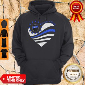 Premium Police Officer 304 Heart Hoodie