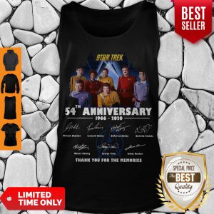 Star Trek 54th Anniversary 1966 2020 All Character Signature Tank Top