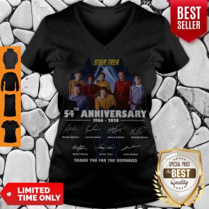 Star Trek 54th Anniversary 1966 2020 All Character Signature V-neck