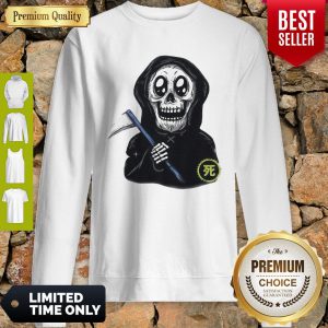 Official Death Black Skull Sweatshirt