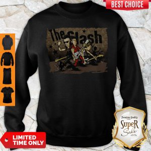 Official The Clash Band Cartoon Sweatshirt