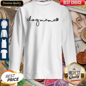 Official Dog Mama Paw Sweatshirt
