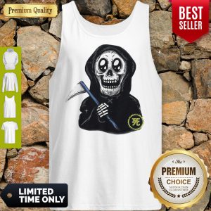 Official Death Black Skull Tank Top