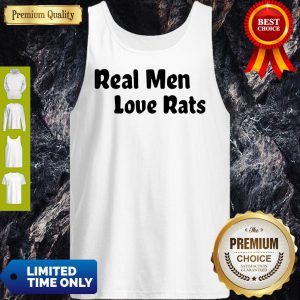 Official Real Men Love Rats Tank Top