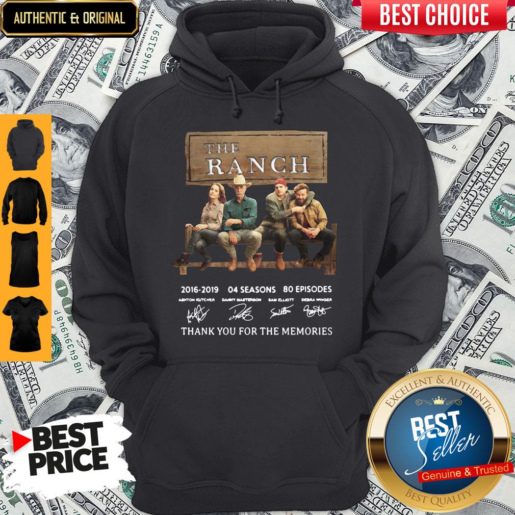 The Ranch TV Series 2016-2020 Signature Thank You For The Memories Hoodie The Ranch TV Series 2016-2020 Signature Thank You For The Memories Hoodie
