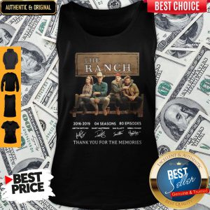 The Ranch TV Series 2016-2020 Signature Thank You For The Memories Tank Top