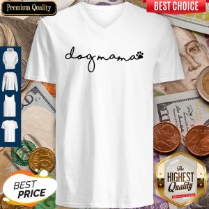 Official Dog Mama Paw V-neck