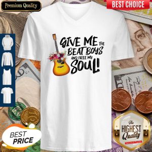 Official Give Me The Beat Boys Guitar V-neck