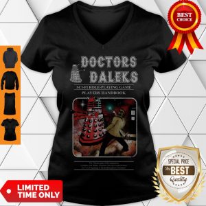 Doctors Daleks Sci-fi Role Playing Game Players Handbook V-neck