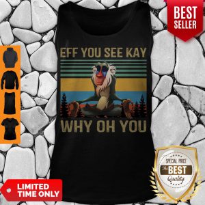 Vintage Eff You See Kay Why Oh You Tank Top