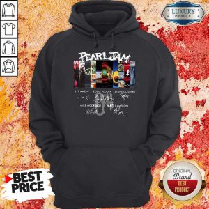 Awesome Pearl Jam Signatures Hoodie